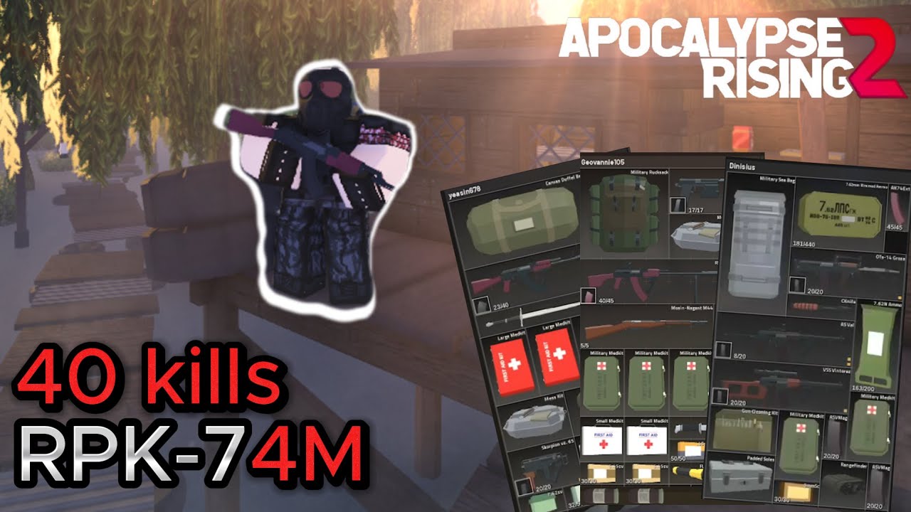 The New RPK-74M is Powerful! -  Apocalypse Rising 2 (Beta Map)