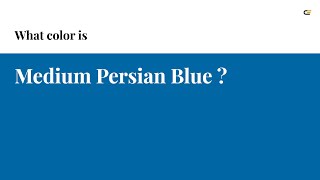 Medium Persian Blue color #0067a5 hex color - Blue color - Warm color 0067a5