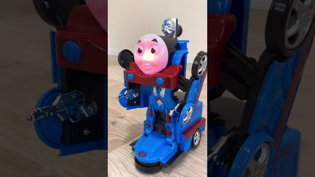 Chinese-made Thomas robot toy - YouTube