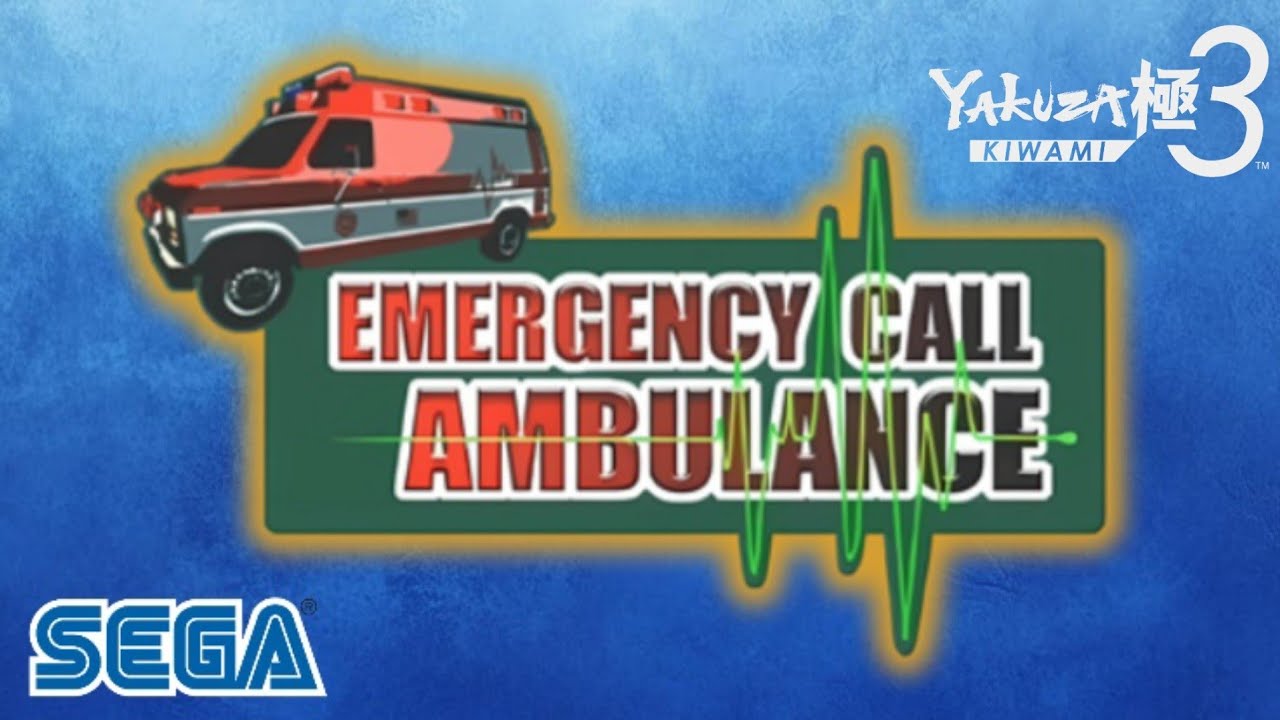 Emergency Call Ambulance - Sega Arcade Playthrough - Taken from Yakuza Kiwami 3