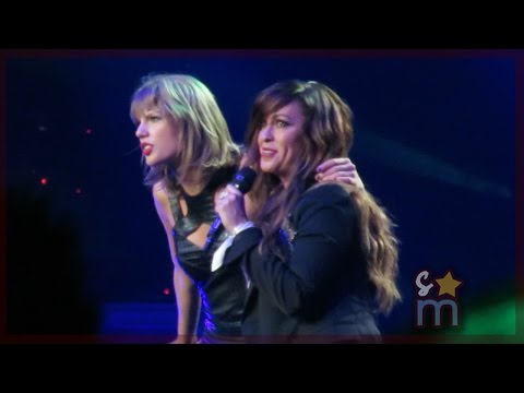 Taylor Swift & Alanis Morissette - "You Oughta Know" Clip at Staples Center