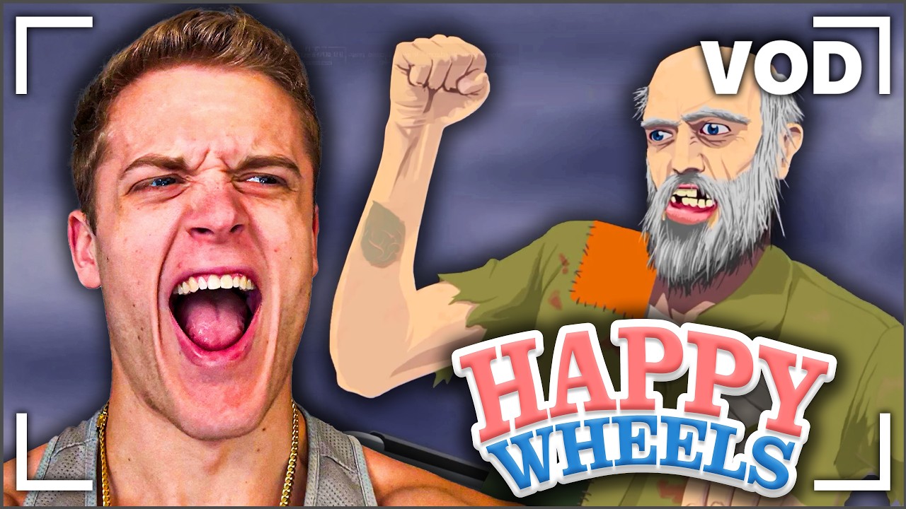 Happy Wheels, Rocket League vs. Musty, & Random Games | Joe Bartolozzi