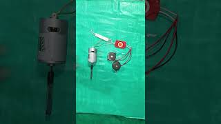 775# DC #motor #electricity generator# with# buzzer #light viral #short #video