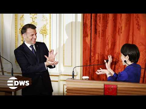Video DRAGON POSE MOMENT: Macron & Takaichis Epic Dragon Ball Kamehameha Moment! | AC1Z
