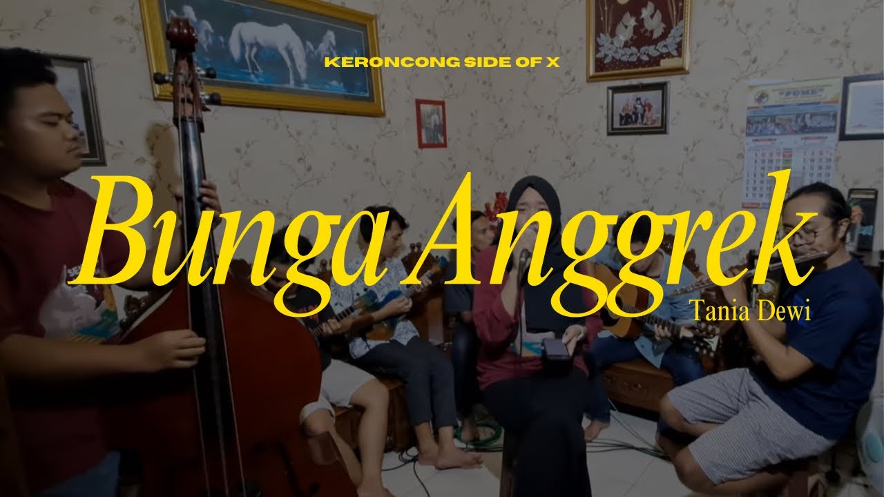 Lgm. BUNGA ANGGREK  - Tania Dewi (Seri Keroncong Asli Side of X)