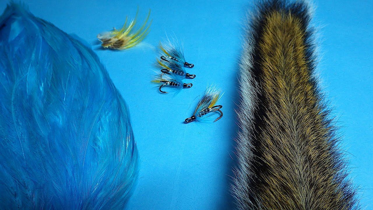 Tying Tips; Preparing Grey Squirrel Tails for Tying with, by Davie ...