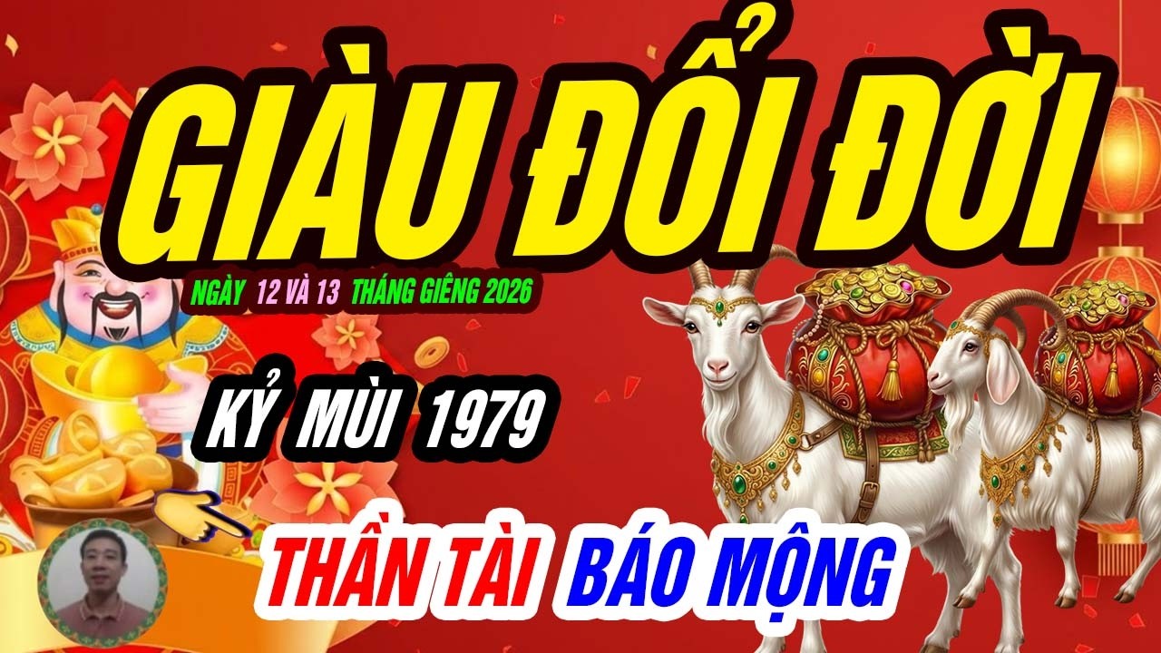 🐐 Phúc lộc âm thầm hội tụ! KỶ MÙI 1979 Đúng 2 ngày tới, Cửa tài mở rộng – 2026 chuyển mình mạnh mẽ!
