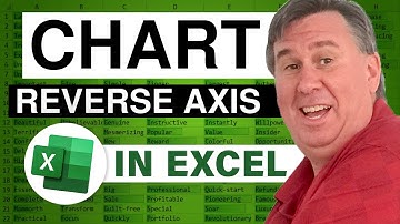 Excel - Reverse Chart Axis - Episode 948