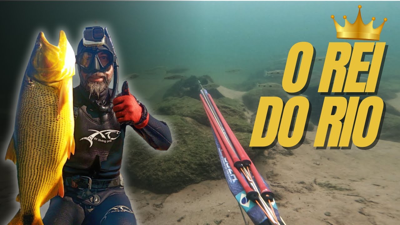 Hunter's Pesca Sub - Pesca Sub de Dourado no Rio São Francisco