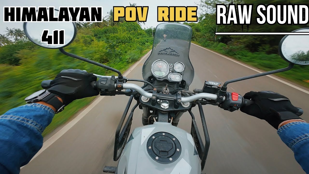 RE HIMALAYAN 411 [ RAW onboard ] 