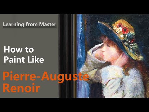 How to Paint Like Pierre  Auguste Renoir  Figure Painting  Acrylic