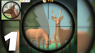 Hunting season 3D - Gameplay Part 1 Levels 1-20 (Android, iOS)