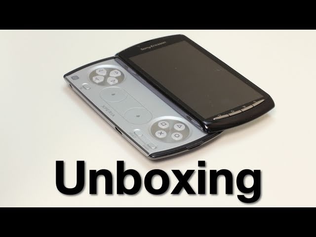 Sony Xperia PLAY Unboxing (Playstation Phone) - YouTube