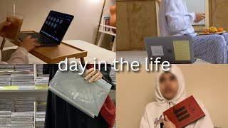 day in the life - الدراسة عن بعد -حلفت اخلص روايتي فيوم واحد
