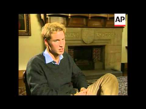 Royal prince in rare interview
