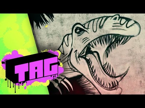 TAG | Jurassic World (2015) - Graffiti Art Series HD