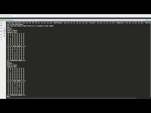 CS 10 Final Project- Battleship in python