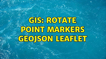 GIS: Rotate Point Markers GeoJSON Leaflet