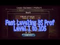 Toram online  fast leveling bs prof part 1
