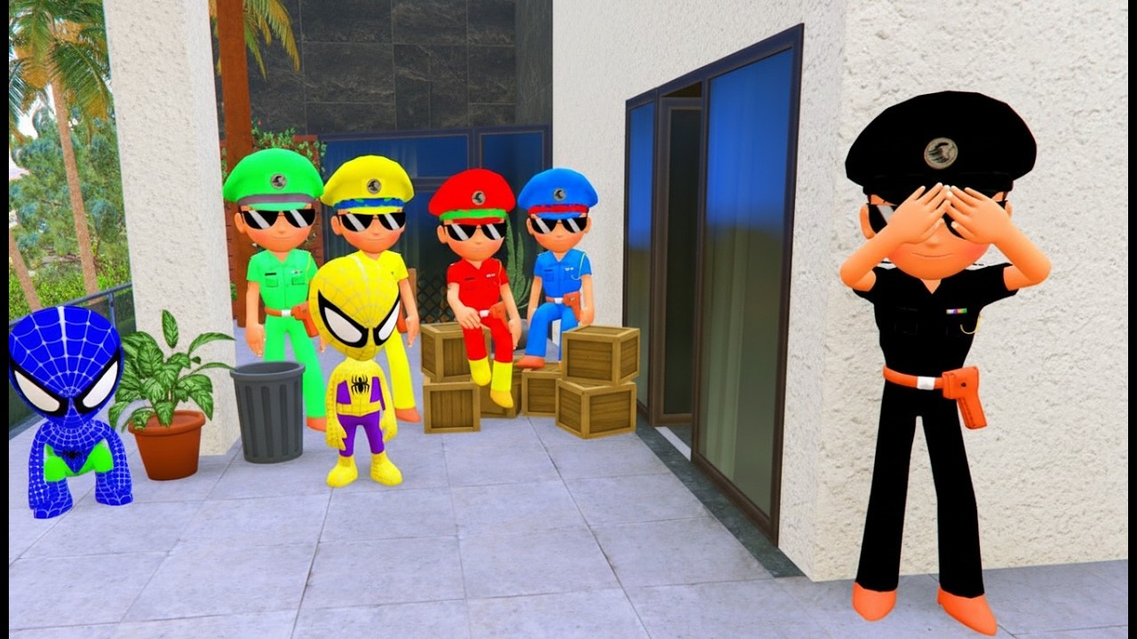 LITTLE SINGVHAM AND GRANNY PLAYING HIDE AND SEEK IN GTA 5