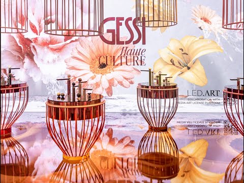 [LED.ART] GESSI SPA SHOWROOM l SALONE DE MOBILE 2023