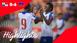 Concacaf Women's Championship Qualifiers 2020: Panama vs Haiti| Highlights