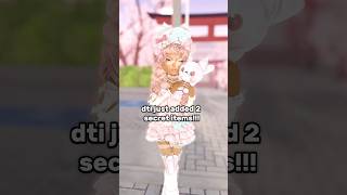 DTI JUST ADDED THESE 2 SECRET ITEMS IN THE KATSEYE UPDATE… 😳🎀 #roblox #dresstoimpress #dti