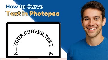 How To Curve Text in Photopea (Quick Guide)