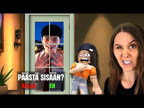 Roblox Home Alone, ÄLÄ AVAA OVEA JOS NÄET HÄNET!