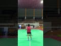 Double rotation(Intermediate players) #badminton #badmintonlovers #exercise #training #sports