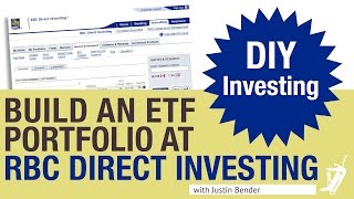 How to build an ETF Portfolio at RBC Direct Investing