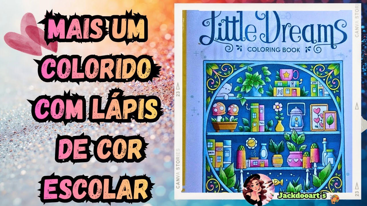 Little Dreams Coloring Book By Gagi Wolf