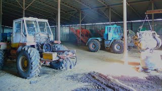 картинка: Первый рабочий день 2015 года. Ремонт ЯМЗ-236 двух Т-150К. Обкатка нового МТЗ-1221.
