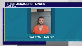 Wanted Altoona man placed in Blair County Prison on child assault charges