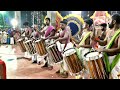 Karikkakom chendamelam team performing at chellamangalam devi temple.