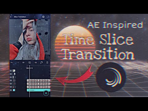 Time Slice Transition - AE Inspired | Alight Motion