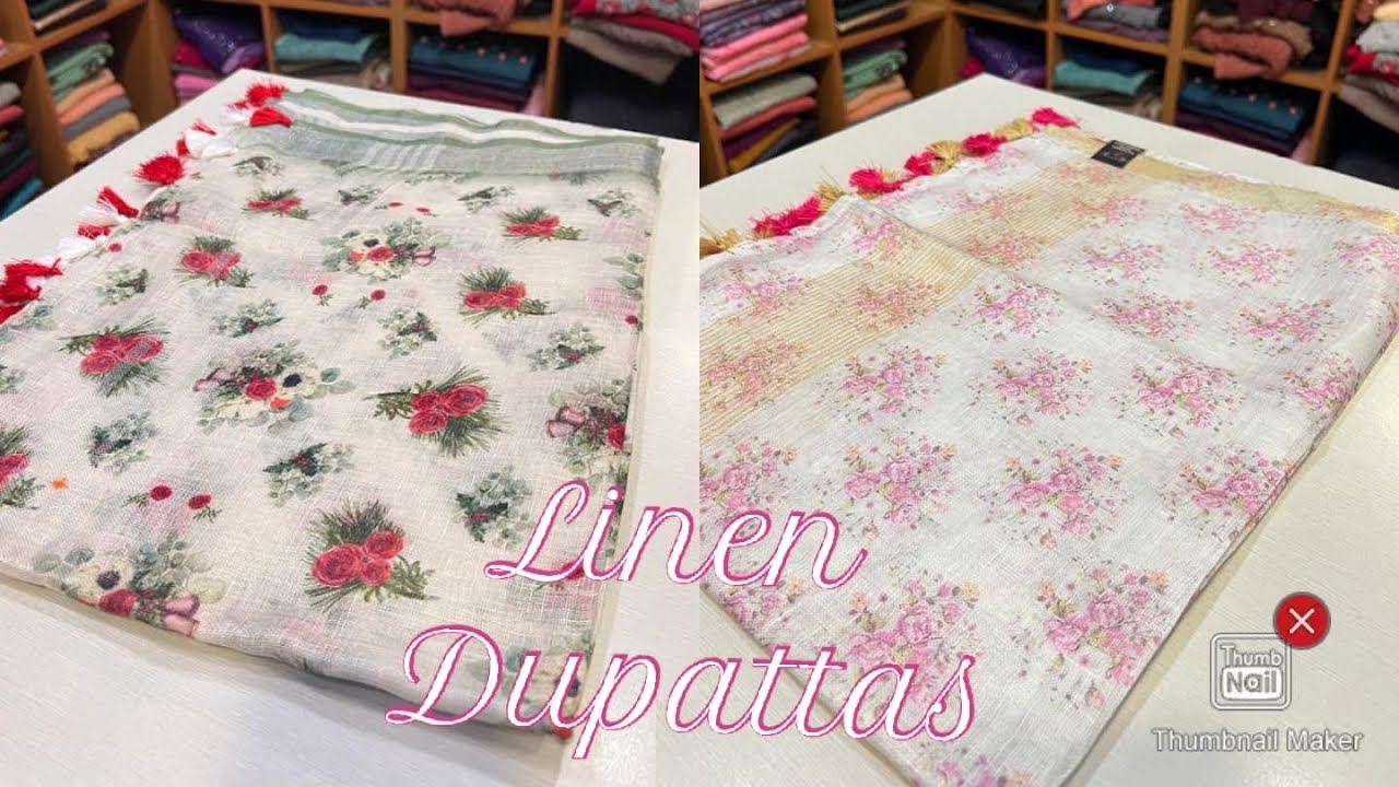 Grace Boutique | Linen Dupattas