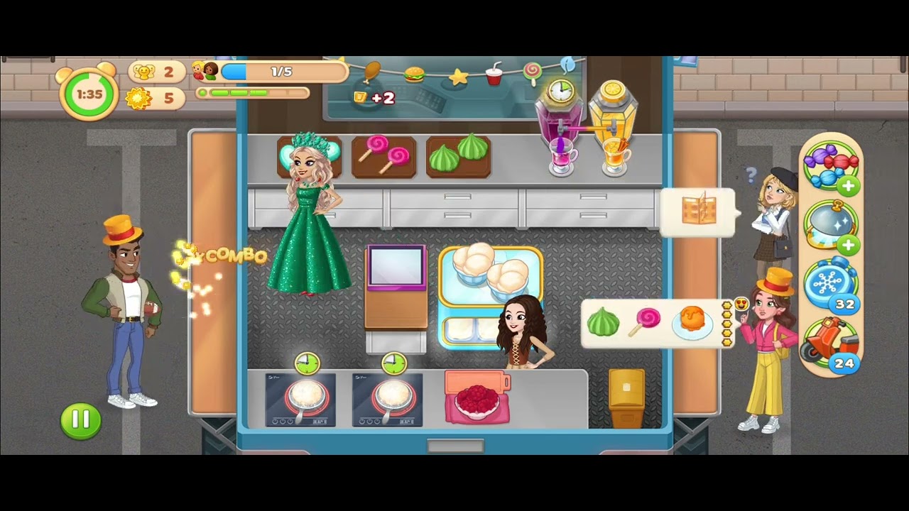 Cooking Diary: Food Truck: 11-21-24. Level 1