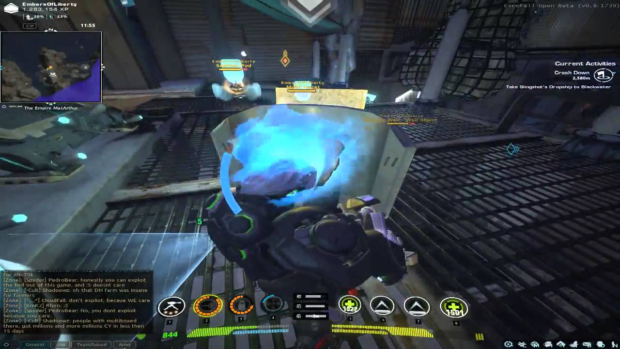 Firefall PvE Free Roam