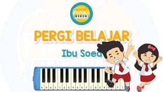 Not Pianika Pergi Belajar Ibu Sud Lagu Anak Indonesia - Belajar Pianika