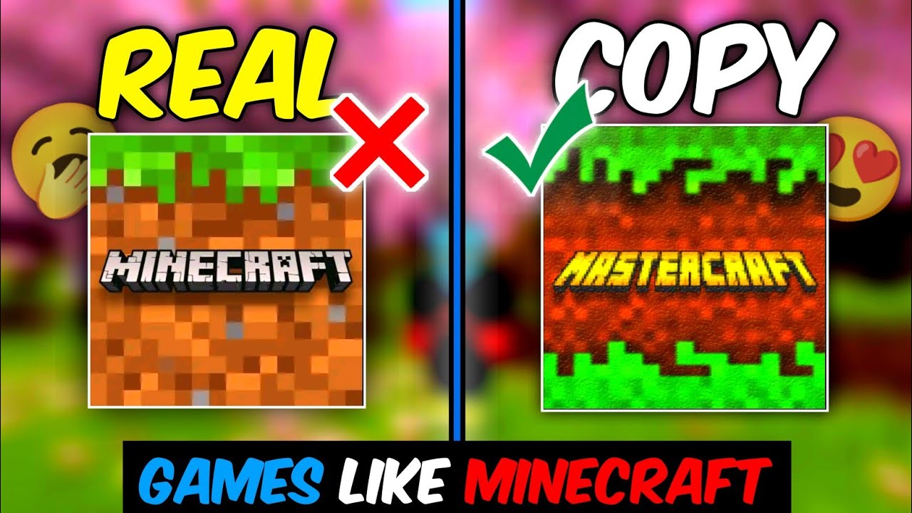 Top 5 Copy Games Like MINECRAFT 😍 | Funny Minecraft Copy's | Smarty ...