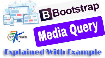 Create Responsive Layout using Bootstrap | Bootstrap Media Query Explained With Example in Hindi