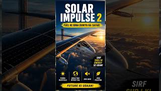 Solar Impulse 2 🌍✈️ | Fuel Ke Bina Duniya Ka Safar! #shorts #facts