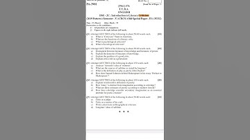 special English.Question paper literary Criticism imp questions #english #viralvideo #music #song