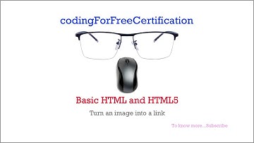 Basic HTML and HTML5 | Turn an Image into a Link | freecodecamp | 14 of 28