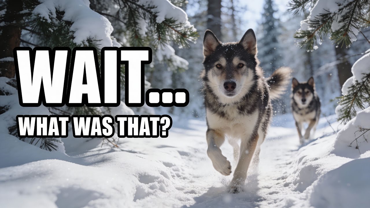 Winter Forest Walk with Dogs ❄️🐕 ASMR Nature Sounds ASMR