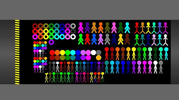 Shutter Crush RTTB Pack + Rings + Marble Survival Race in Algodoo