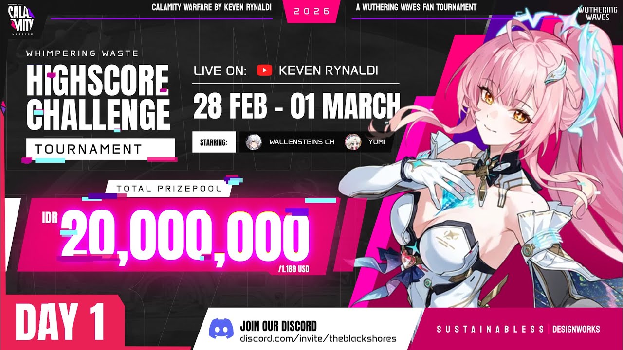 CALAMITY WARFARE 2026! WUTHERING WAVES TOURNAMENT! DAY 1