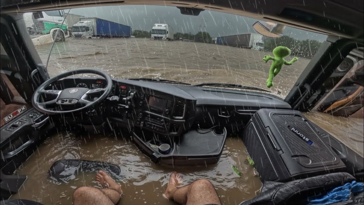 FORTE CHUVA CAUSOU PÂNICO DE MADRUGADA 🌧️