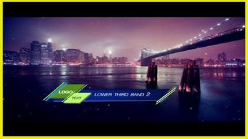 Virtual Background Zoom | Lower Thirds Pack